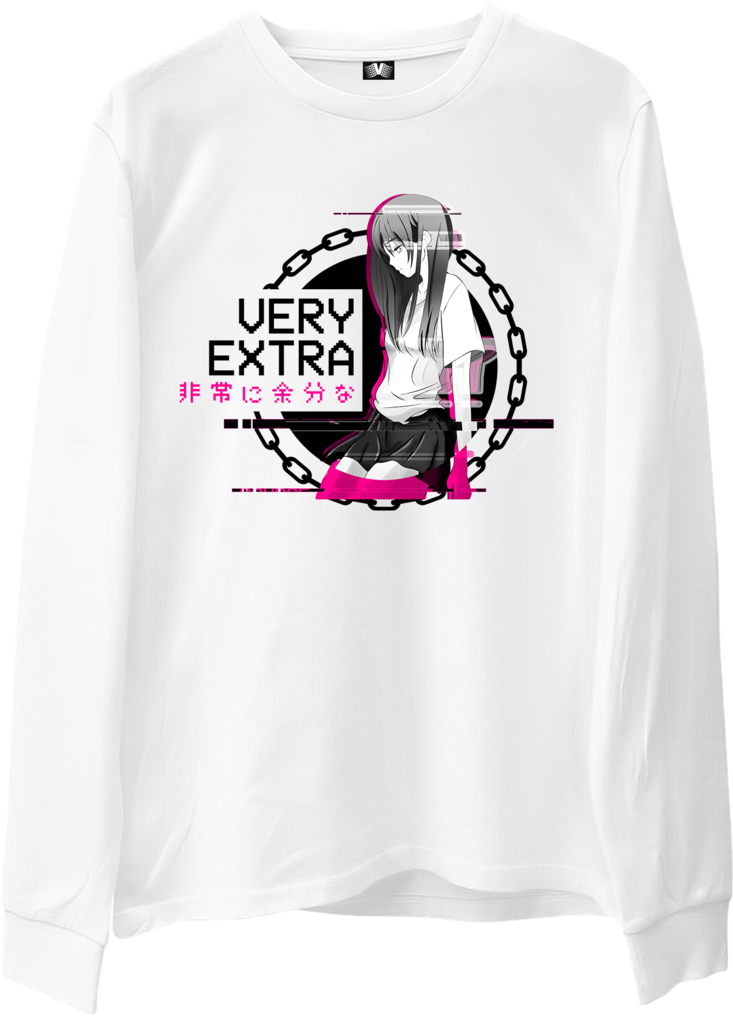 Waifu Hoodie (732x1024), Png Download