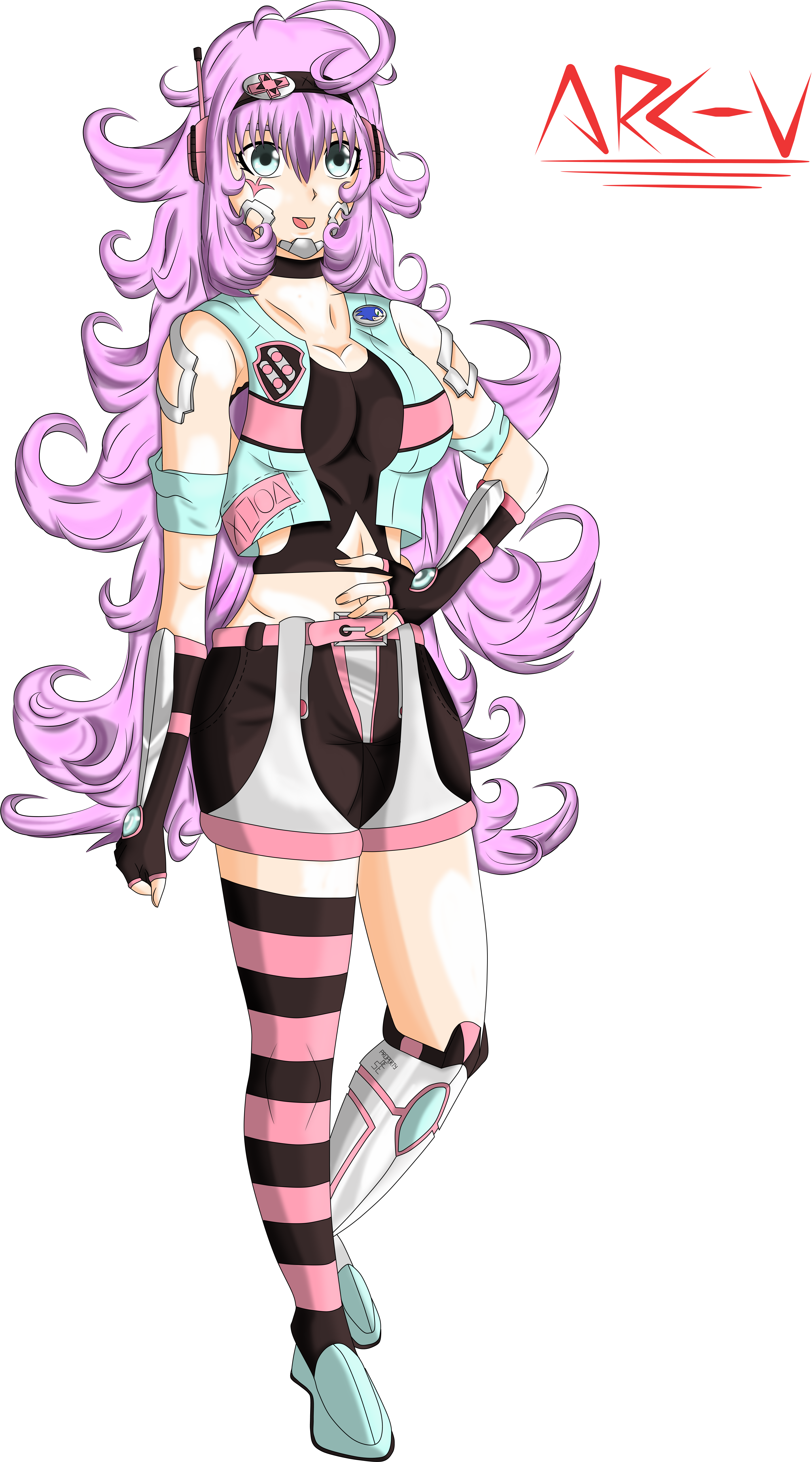 Emuna-chan The Best Waifu ^w^ - Cartoon (5000x7000), Png Download