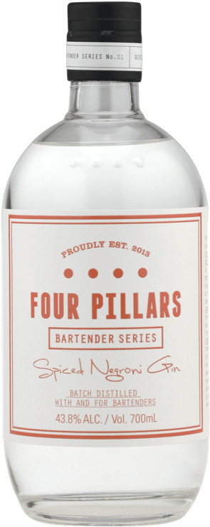 Four Pillars Spiced Negroni Gin - Four Pillars Aged Gin (700x900), Png Download
