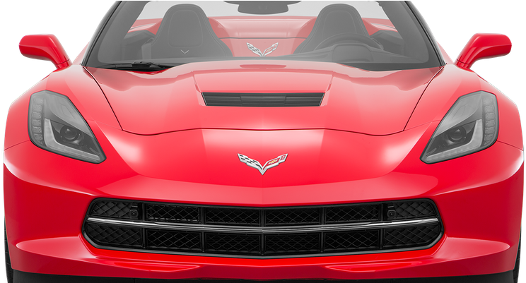 View Photos, Open Photo Gallery - Corvette 2019 Front (800x400), Png Download