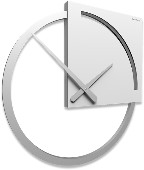 Callea Design Karl Orologio Da Parete Moderno Legno - Designové Hodiny (580x580), Png Download