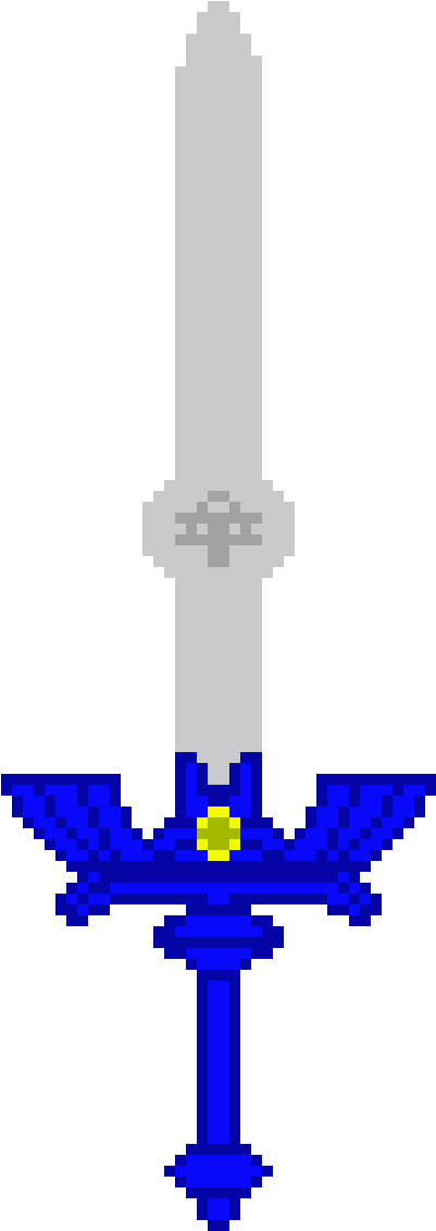 Master Sword - Cross (780x1150), Png Download