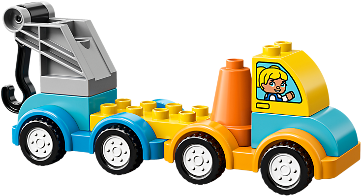 My First Tow Truck - Lego 10883 (800x600), Png Download