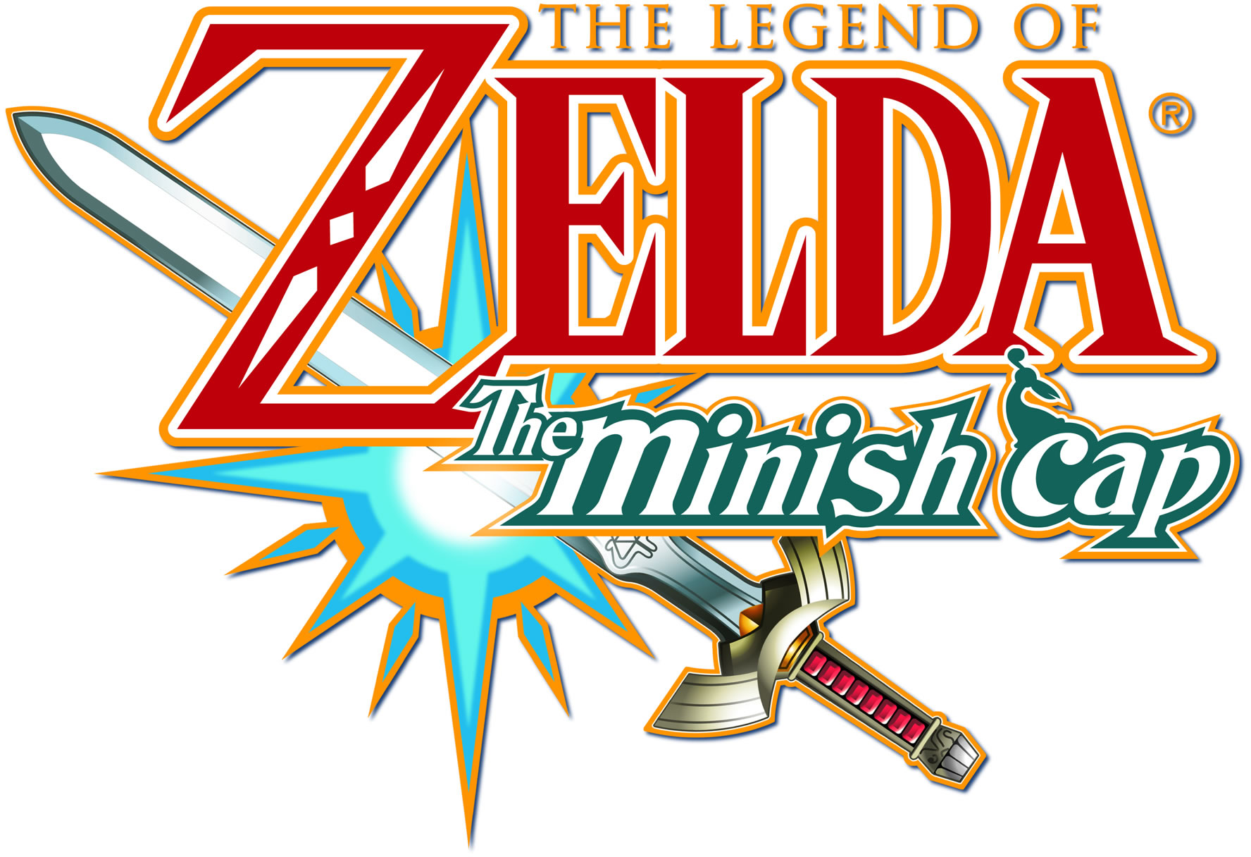 Noticed That It's The Master Sword From The Alttp Artwork - Legend Of Zelda: The Minish Cap (1776x1216), Png Download