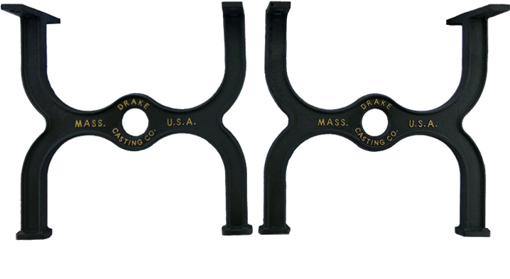 Inverted Arch Coffee Table Legs - Black Coffee Table With Metal Legs (720x572), Png Download