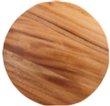 Aps Wooden Round Pizza Board - Ronde Plank 60 Cm (650x500), Png Download