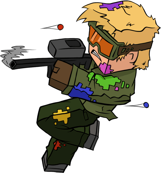 Color Zone Mcgamer Network Deathmatch And A - Cartoon (700x874), Png Download