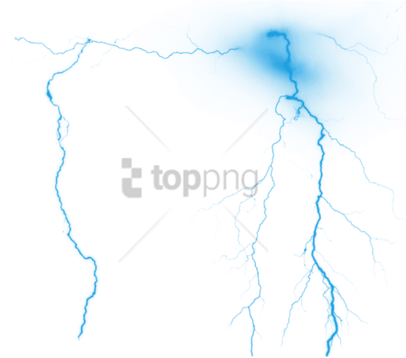 Free Png Lightning Effect Png Png Image With Transparent - Thunder Png For Photoshop (850x722), Png Download