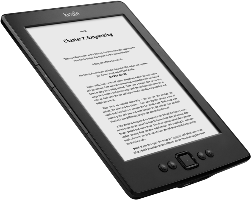 Kindle Ebook From Amazon - E-book Readers (1000x750), Png Download