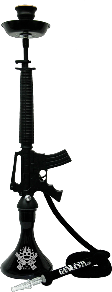 Inspired By M16 Assault Rifle Guns, Terminator Was - M16 Hookah (420x1000), Png Download