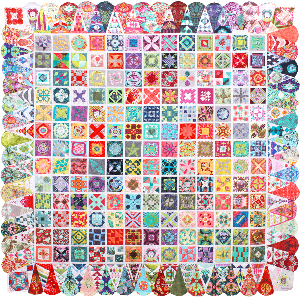 Dear Jane Complete Paper Piece Pack - Dear Jane Tula Pink (1080x1045), Png Download