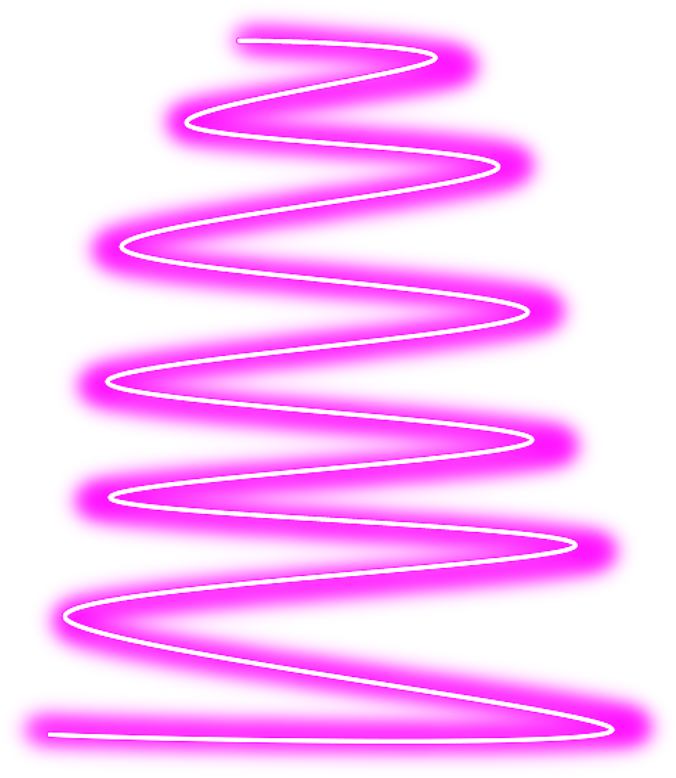 #spiral #line #neon #geometric #pink #border #frame - Red Neon Spiral Png (1024x886), Png Download