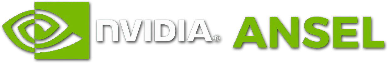 View With Your Vr Headset - Nvidia Ansel Logo Png (1400x400), Png Download