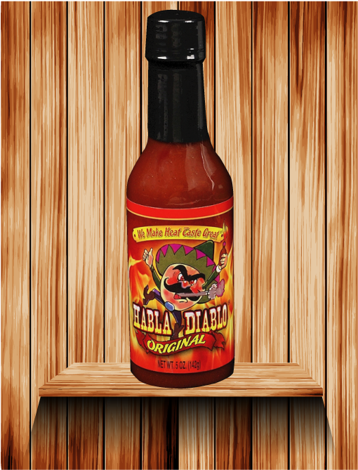 Original Hot Sauce - Diablo Hot Sauce (670x670), Png Download