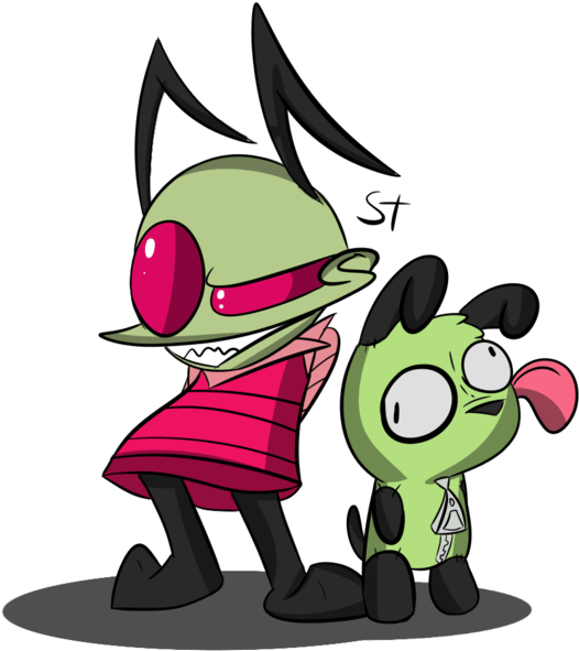 Invader Zim Kink Memes 3 By Rebecca - Cartoon (1024x768), Png Download