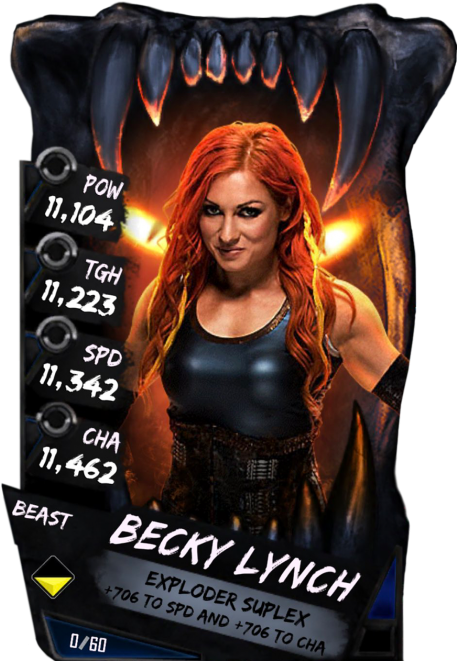 Beckylynch S4 16 Beast - Tommaso Ciampa Wwe Supercard (456x720), Png Download