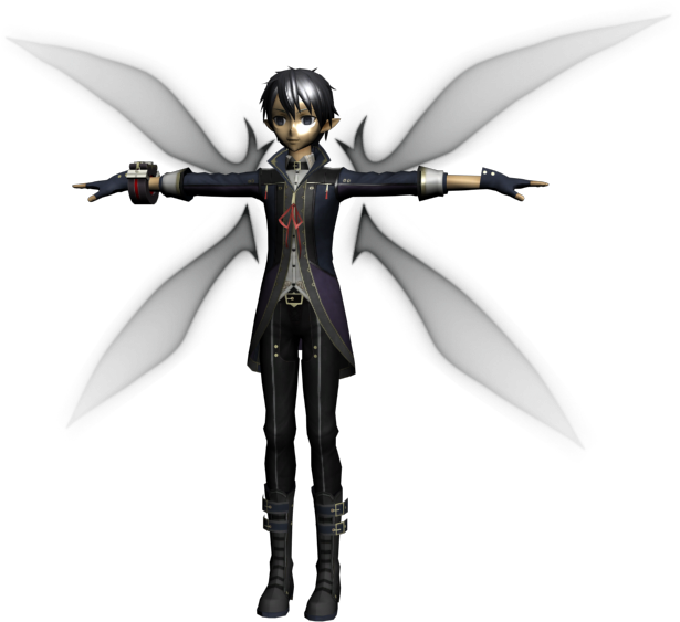 Download Zip Archive - Model Resource Kirito (750x650), Png Download