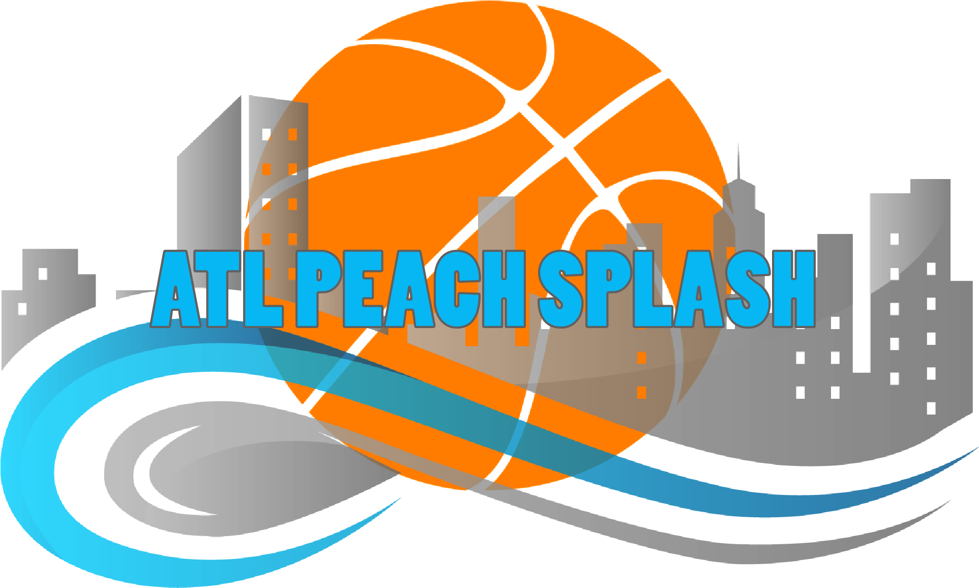 Be A Part Of The Final 5 In Atlanta - Atl Peach Splash (1924x1808), Png Download
