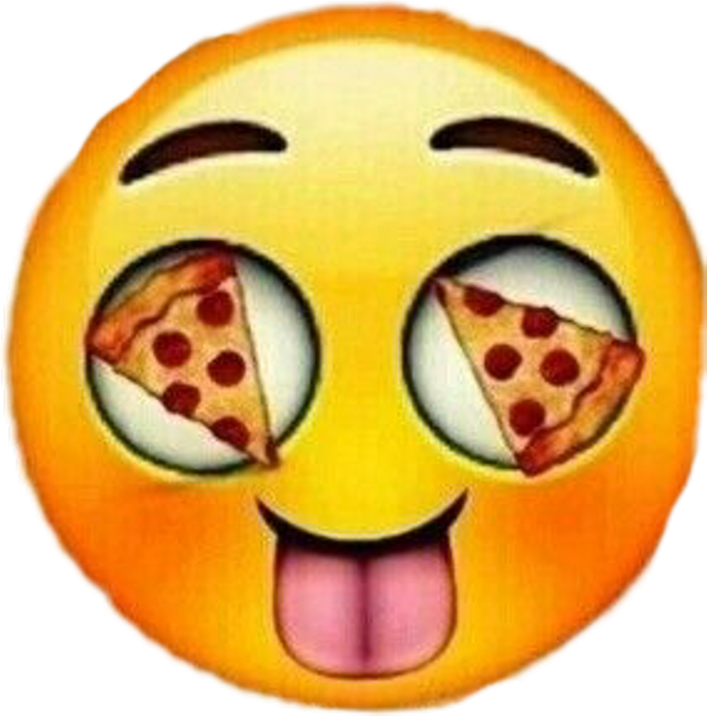 #pizza #emoji - Cute Emoji (1024x1038), Png Download