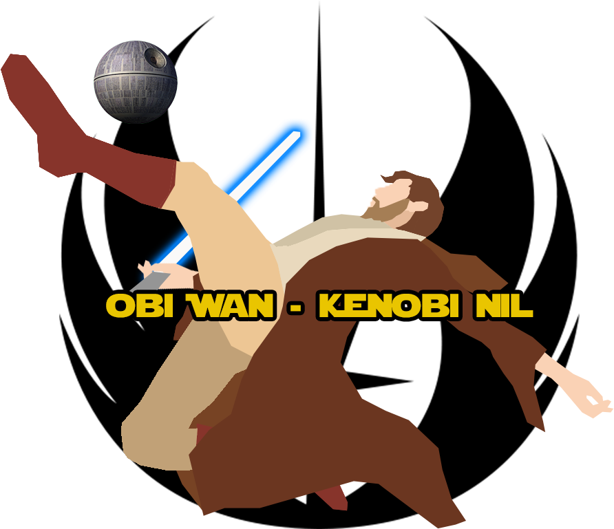 Obi Wan Kenobi Nil - Cartoon (963x876), Png Download