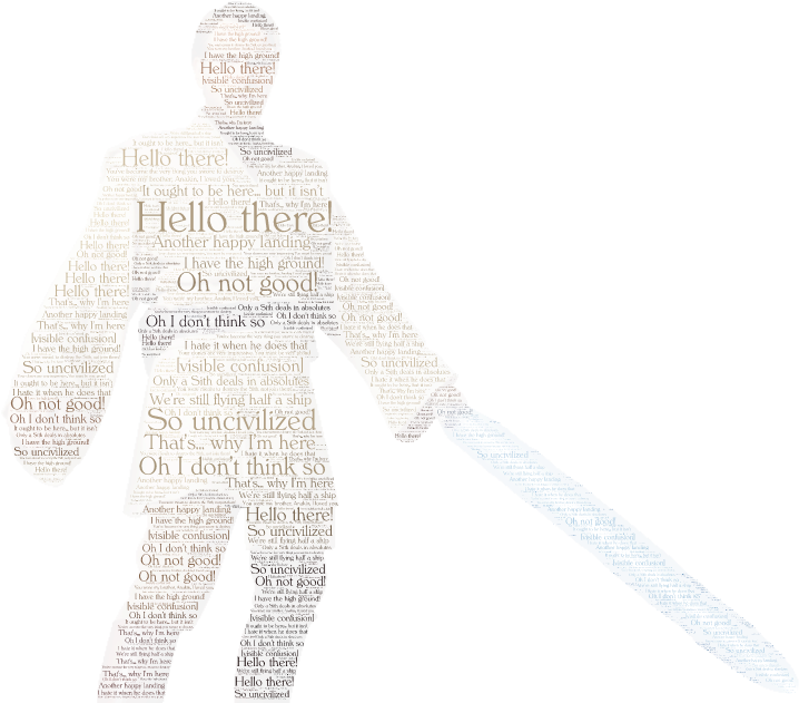 Shitpost" Obi-wan " - Illustration (754x662), Png Download