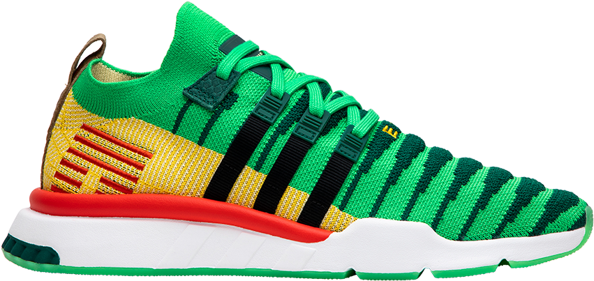 Dragon Ball Z X Eqt Support Mid Adv Primeknit 'shenron' - Adidas Eqt Dragon Ball Z (1000x1000), Png Download