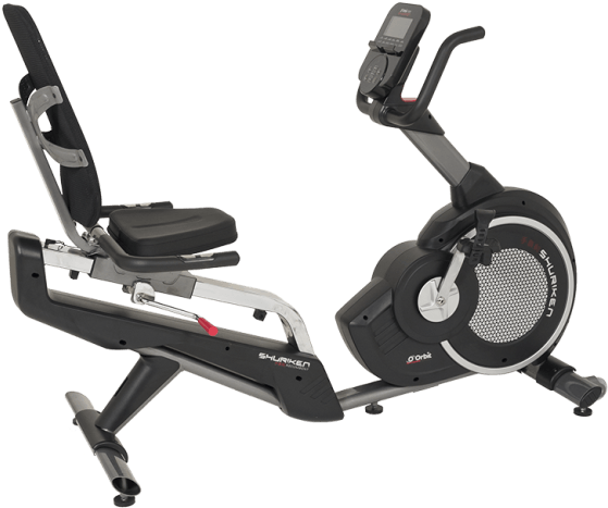 Shuriken Recumbent Bike - Elliptical Trainer (600x615), Png Download