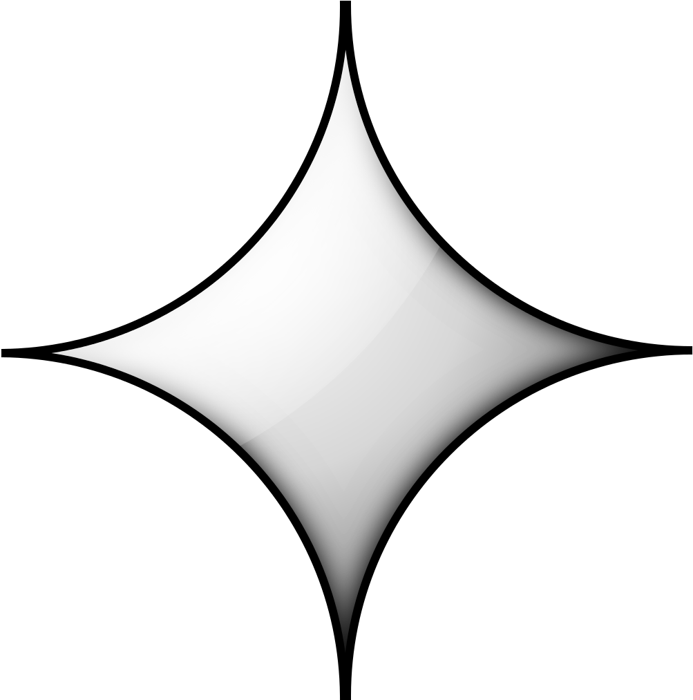 File - Estrella - Svg - Estrella Cuatro Puntas Png (1024x1024), Png Download