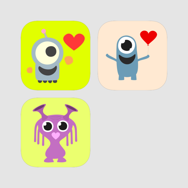 Robots, Monsters & Aliens Bundle 4 - Cartoon (630x630), Png Download