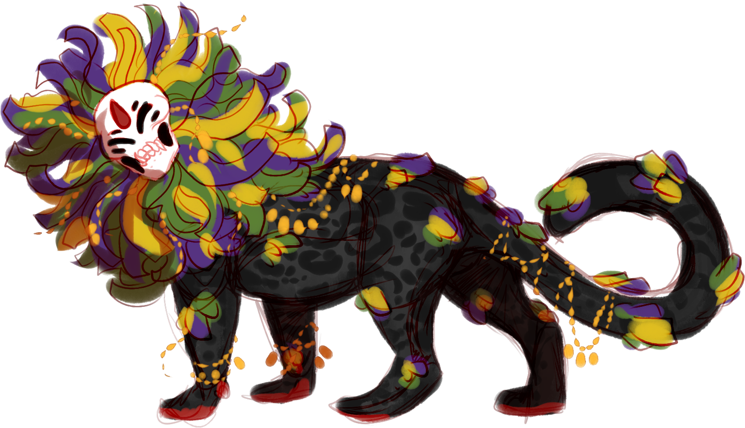 [p] Dream Beast (1536x883), Png Download