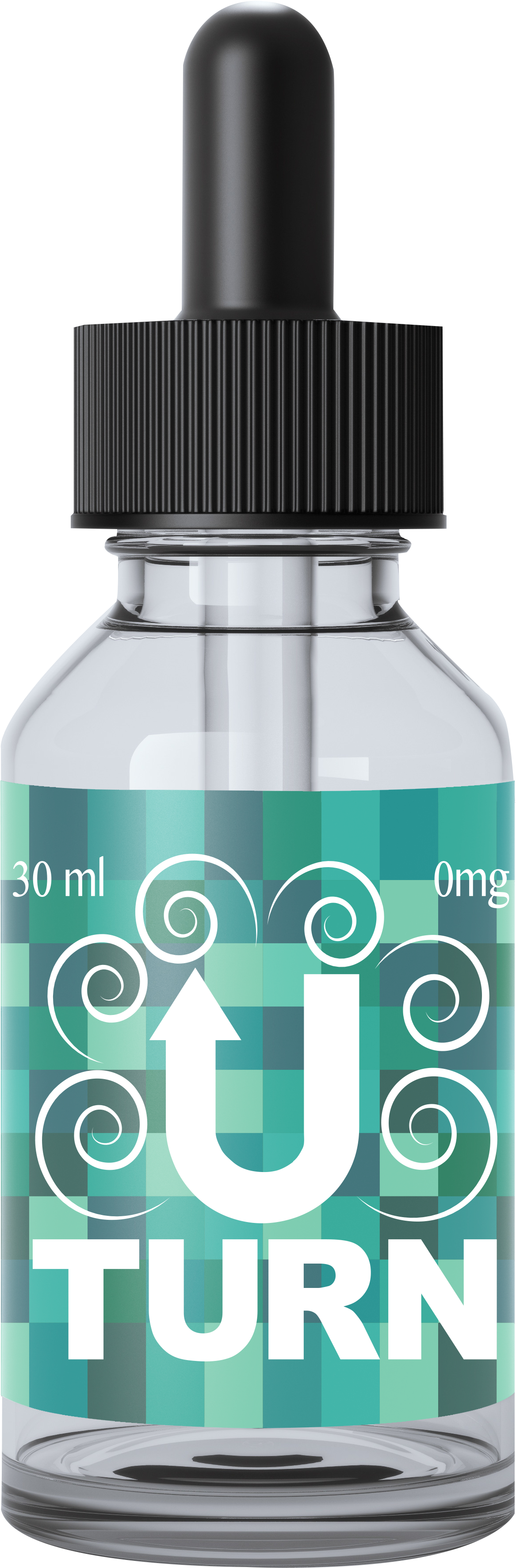 Uturn Peppermint - Electronic Cigarette (3543x3543), Png Download