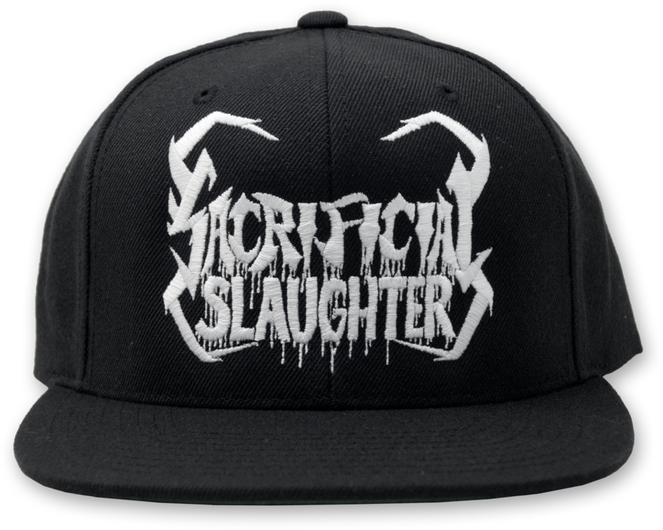 Sacrificial Slaughter "skull Logo" Snapback - Baseball Cap (1024x1024), Png Download