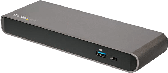 Dual 4k Monitor Thunderbolt 3 Dock With 3x Usb - Docking Station (700x700), Png Download