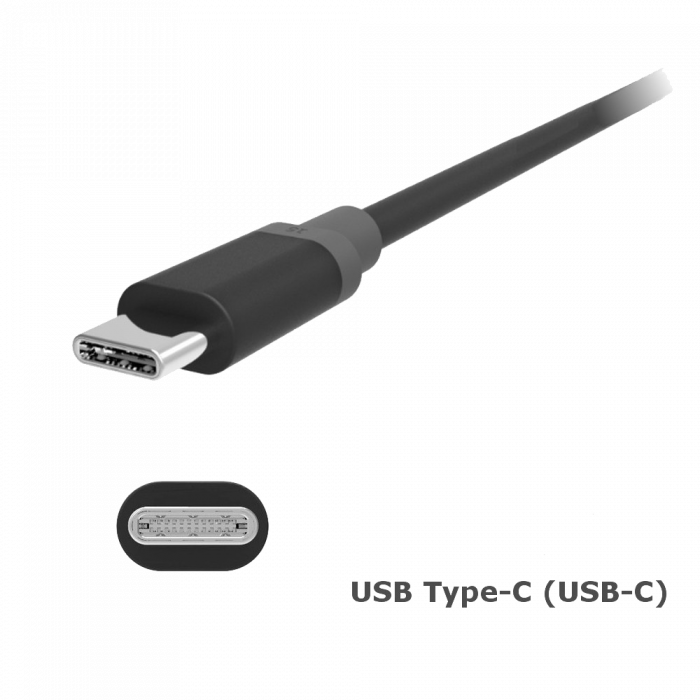 What's The Difference Between Usb-c, And Thunderbolt - Cargador Motorola Tipo C (700x700), Png Download