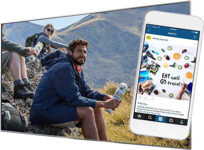 The Eat Well Go Campaign Was A Massive Task Undertaken - Tablet Computer (800x540), Png Download