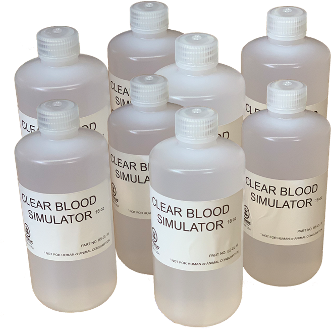 Clear Blood - Plastic Bottle (750x750), Png Download
