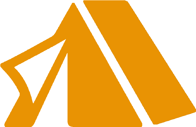 Logo De Toile De Tente - Icono Casa De Campaña (626x626), Png Download