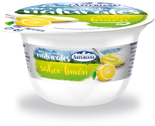 Yogur De Sabor Limón - Central Lechera Asturiana (800x500), Png Download