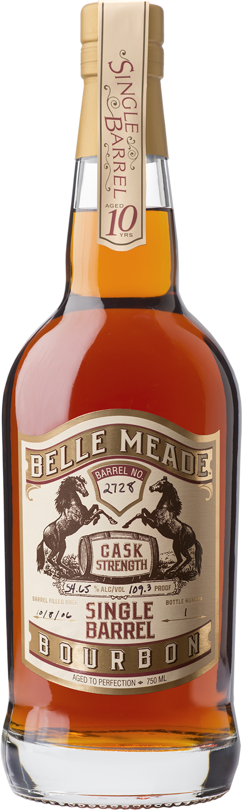 Barrel Png - Belle Meade Bourbon (651x1753), Png Download