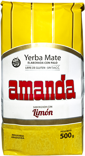 Amanda Limon 0,5kg - Yerba Mate Amanda (600x600), Png Download