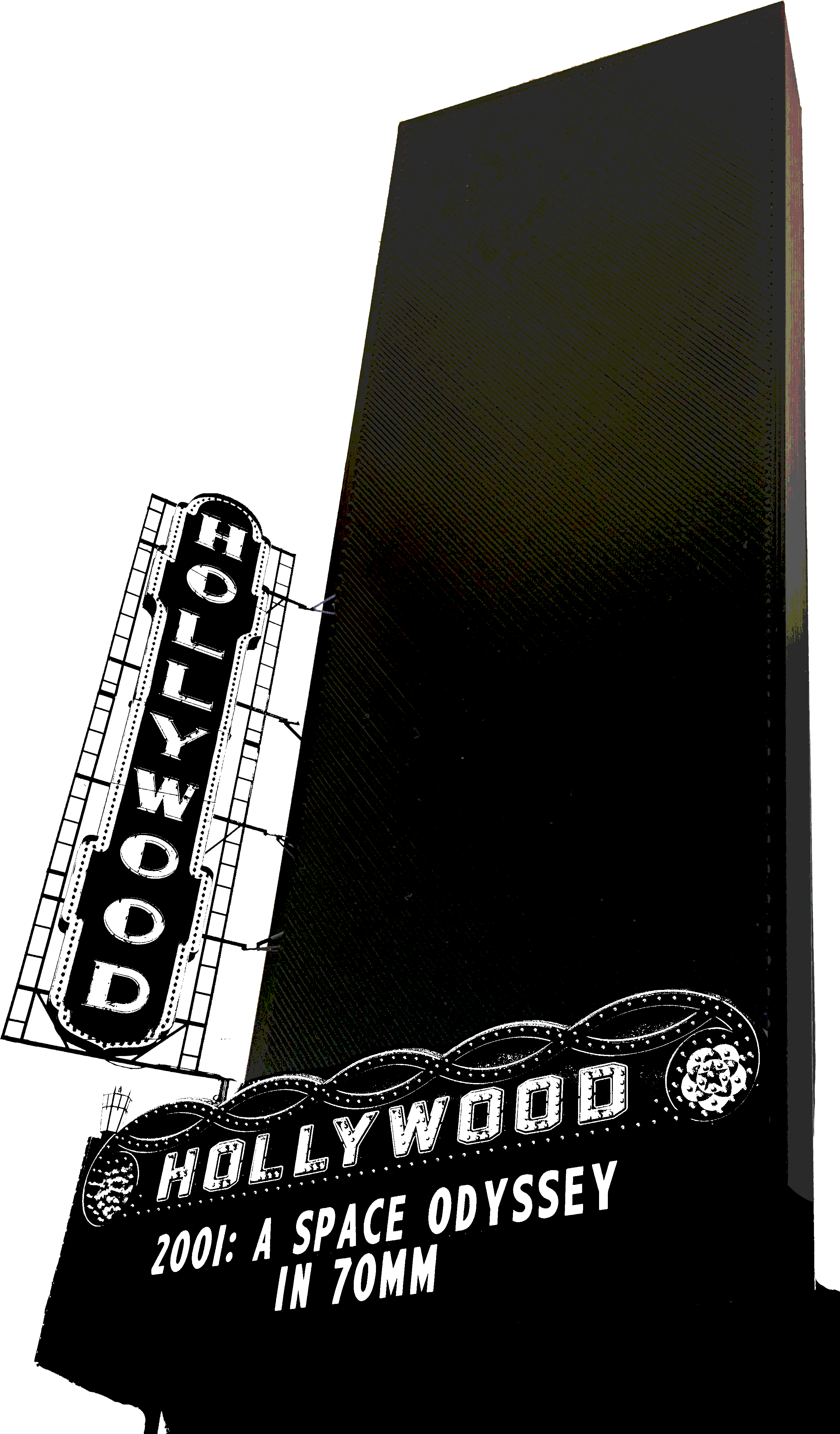 2001 Poster Main - Hollywood Theatre (3300x5100), Png Download