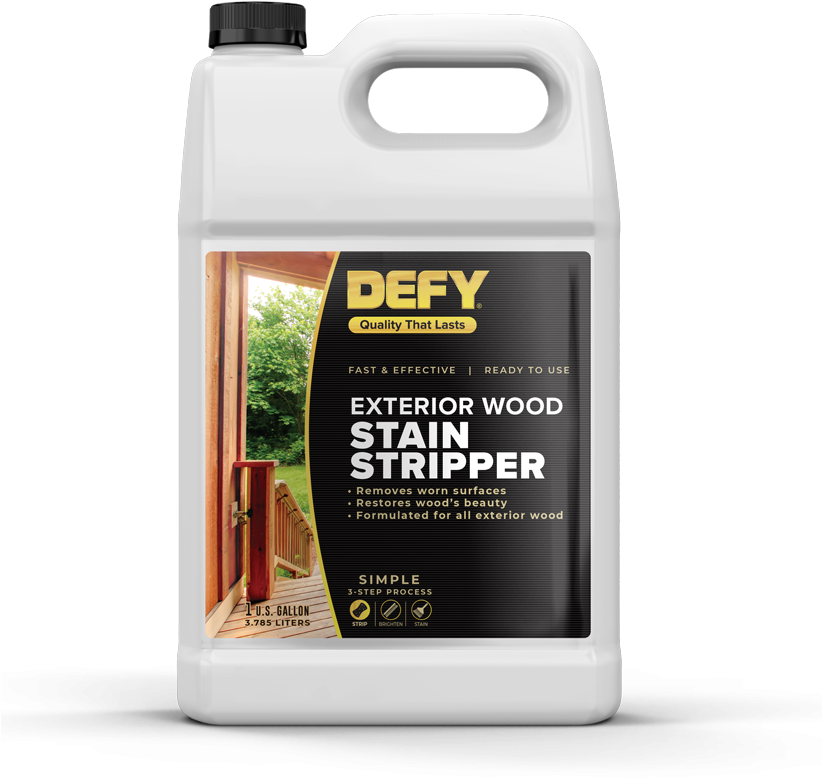Defy Stain-stripper - Wood (821x888), Png Download