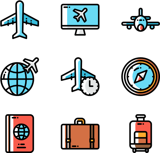 Aviation - Icon Laundry Vector (600x564), Png Download