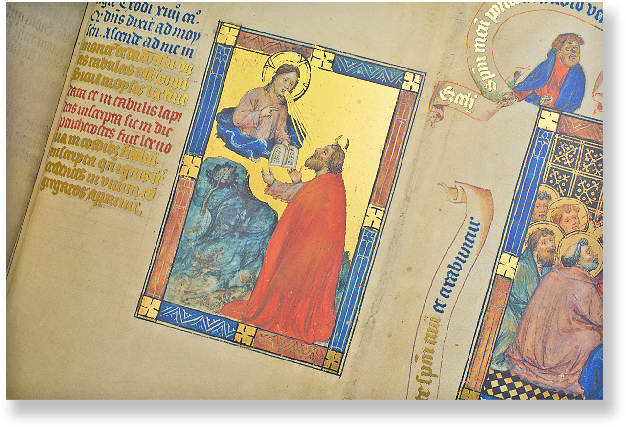 Moses With Horns - Paper (1280x873), Png Download