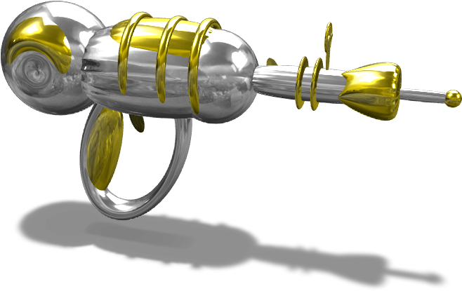 Raygun Mark Ii - Weapon (840x630), Png Download