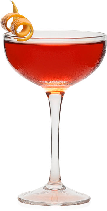 Boulevardier - Boulevardier Cocktail Png (460x950), Png Download