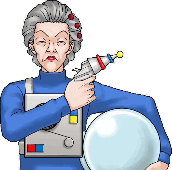 Phoenix Clipart Ray Gun - Ace Attorney Oldbag (598x593), Png Download
