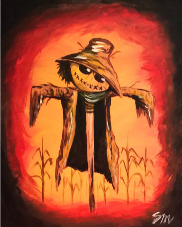 “scarecrow” - Painting (1080x864), Png Download