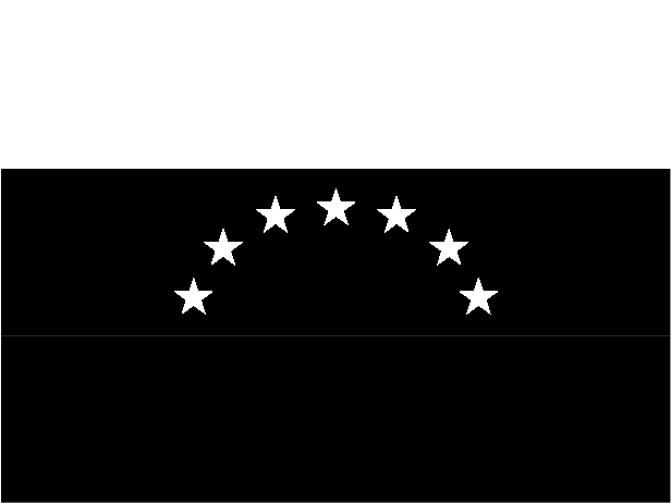 Flag Of Venezuela Logo Black And White - Flag (2400x1800), Png Download