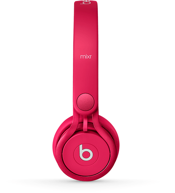 Pink Dj Headphones - Dre Beats Mixr Pink (1000x700), Png Download